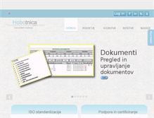 Tablet Screenshot of hobotnica.com